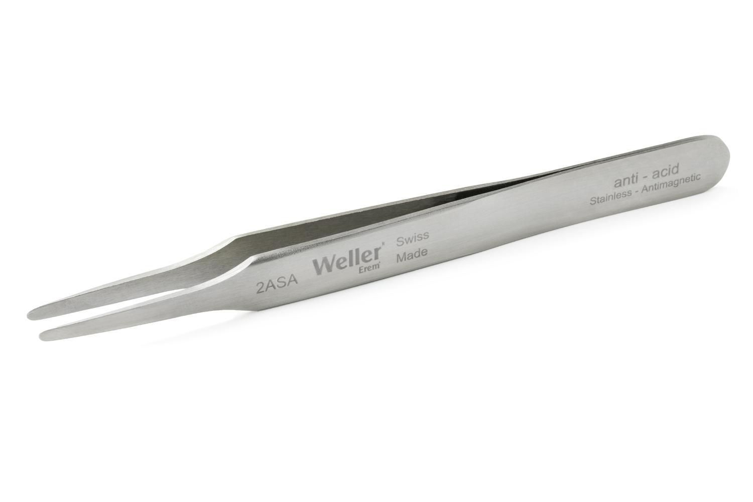 Vetus Silver Tweezers (Round Tip) - 2A-SA (Round Shape)